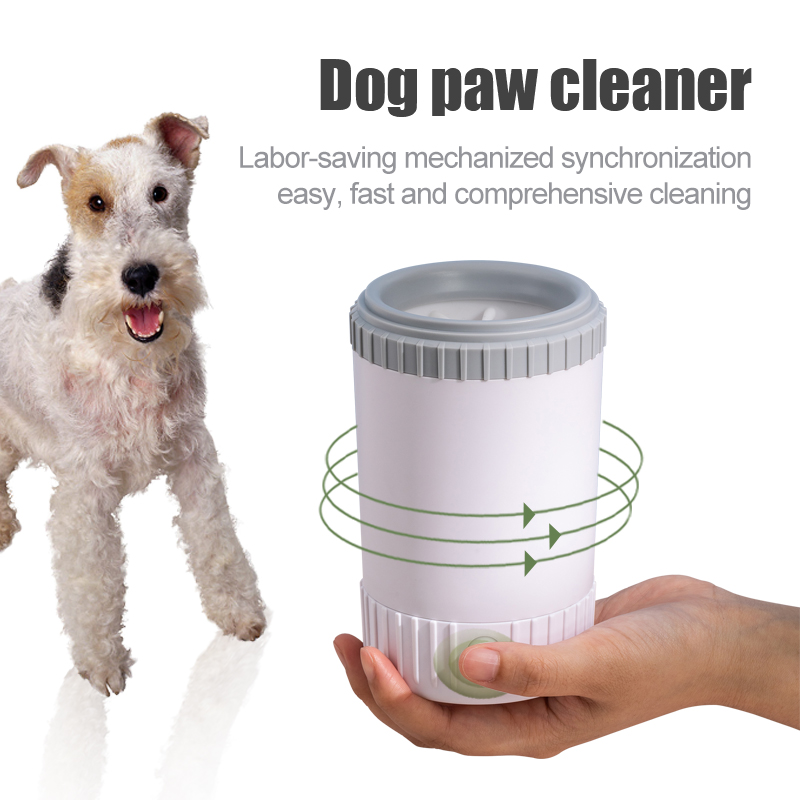 Portable psínožní pračka tlapa čistič pro malé a střední psy s měkkými silikonovými štětinami